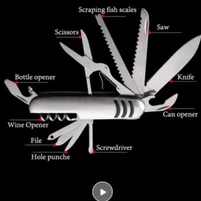 folding survival knife